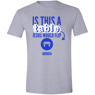 "ITATJWF" Blue Text Softstyle Tee – Multiple Colors Available