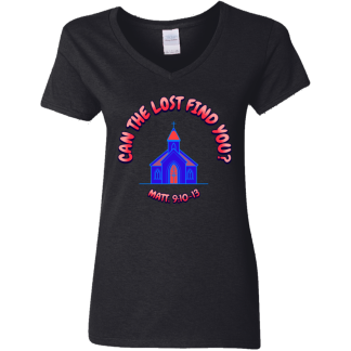 "The Lost" Ladies’ 5.3 oz. V-Neck T-Shirt