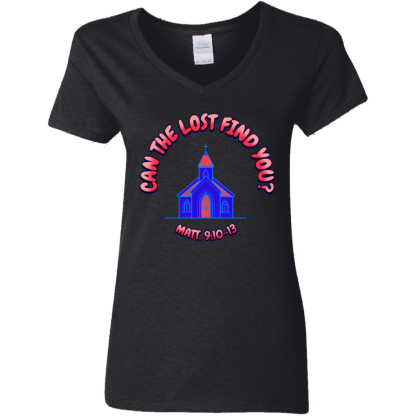 "The Lost" Ladies’ 5.3 oz. V-Neck T-Shirt