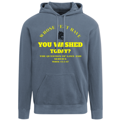 "Feet Washing" Comfort Colors Hoodie