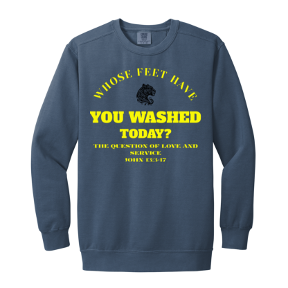 "Feet Washing" Comfort Colors Sweatshirt