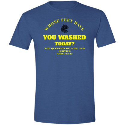 "Feet Washing" Gildan 4.5 oz. Modern Tee - Image 2