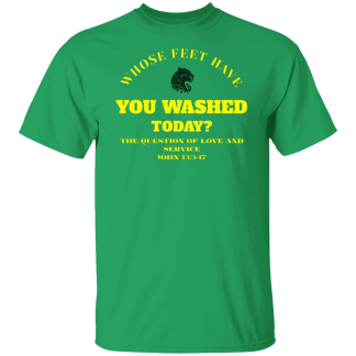 "Feet Washing" Gildan 5.3 oz. T-Shirt