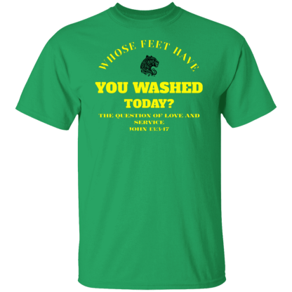 "Feet Washing" Gildan 5.3 oz. T-Shirt