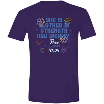 "Proverbs 31" Gildan 4.5 oz. Modern Tee - Image 3