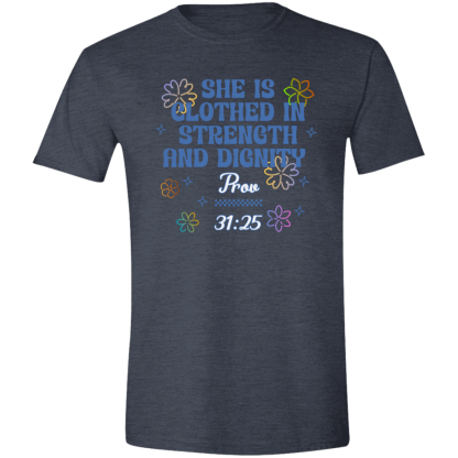 "Proverbs 31" Gildan 4.5 oz. Modern Tee - Image 4