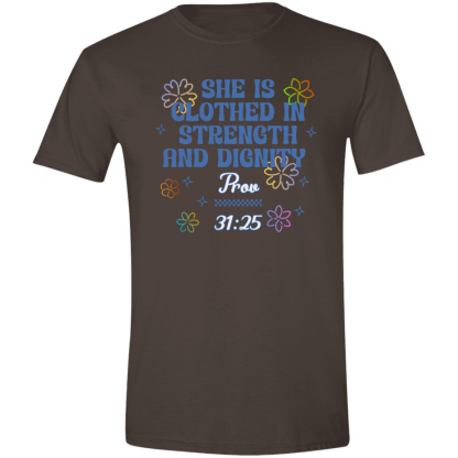 "Proverbs 31" Gildan 4.5 oz. Modern Tee - Image 5