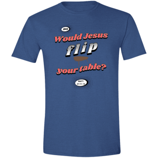 "WJFYT" Red Text Gildan 4.5 oz. Modern Tee