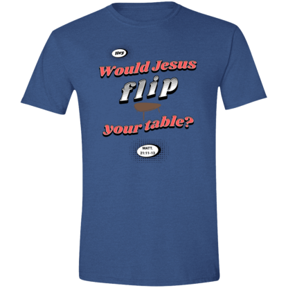 "WJFYT" Red Text Gildan 4.5 oz. Modern Tee