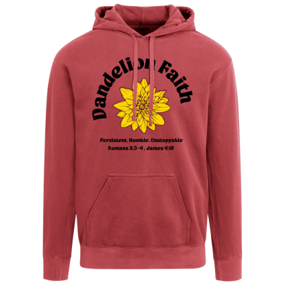 "Faith Unstoppable" Comfort Colors Hoodie - Image 2
