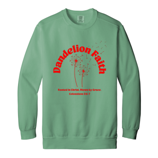 "Blown by Grace" Comfort Colors Sweatshirt