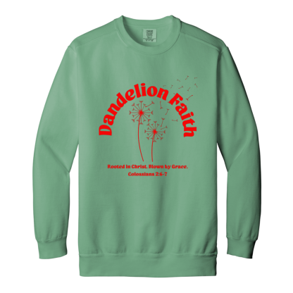 "Blown by Grace" Comfort Colors Sweatshirt