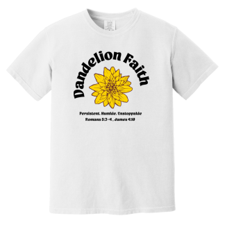 "Faith Unstoppable" Comfort Colors 6.1 oz T-Shirt
