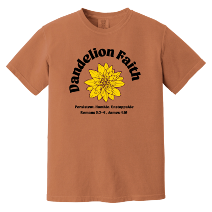"Faith Unstoppable" Comfort Colors 6.1 oz T-Shirt - Image 5