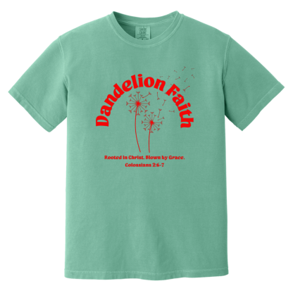 "Blown by Grace" Comfort Colors 6.1 oz T-Shirt - Image 3
