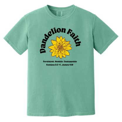 "Faith Unstoppable" Comfort Colors 6.1 oz T-Shirt - Image 4