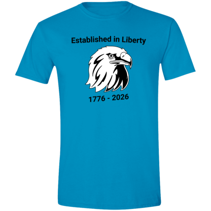 "Eagle" Gildan 4.5 oz. Modern Tee - Image 2