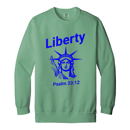 "Liberty" Comfort Colors Sweatshirt - Image 2