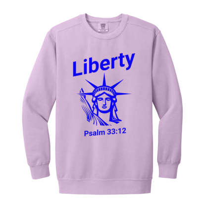 "Liberty" Comfort Colors Sweatshirt - Image 3