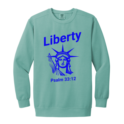 "Liberty" Comfort Colors Sweatshirt - Image 4
