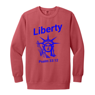 "Liberty" Comfort Colors Sweatshirt