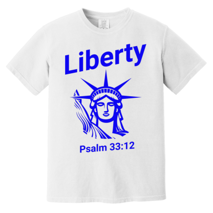 "Liberty" Comfort Colors 6.1 oz T-Shirt - 4 shirt colors - Image 2
