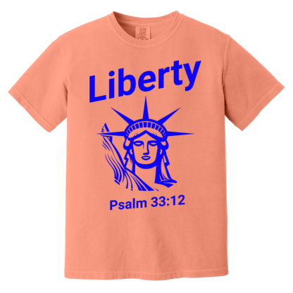 "Liberty" Comfort Colors 6.1 oz T-Shirt - 4 shirt colors - Image 3