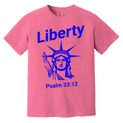 "Liberty" Comfort Colors 6.1 oz T-Shirt - 4 shirt colors - Image 4