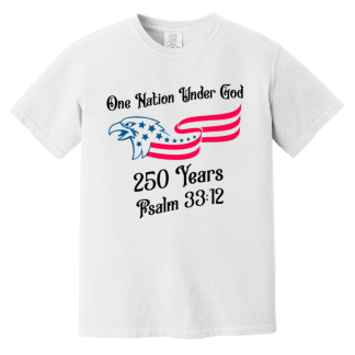 "250 Years" Comfort Colors 6.1 oz T-Shirt