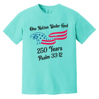 "250 Years" Comfort Colors 6.1 oz T-Shirt - Image 2