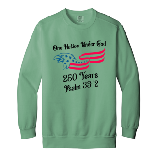 "250 Years" Comfort Colors Sweatshirt