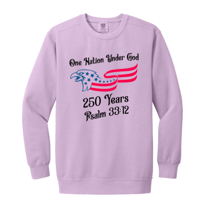 "250 Years" Comfort Colors Sweatshirt - Image 2