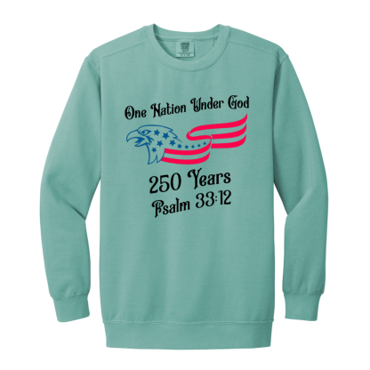 "250 Years" Comfort Colors Sweatshirt - Image 3
