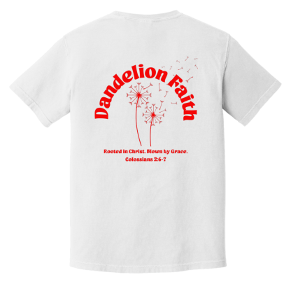 “Blown by Grace” – Front/Back –  Comfort Colors 6.1 oz T-Shirt - Image 2