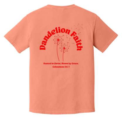 “Blown by Grace” – Front/Back –  Comfort Colors 6.1 oz T-Shirt - Image 4