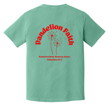 “Blown by Grace” – Front/Back –  Comfort Colors 6.1 oz T-Shirt - Image 6