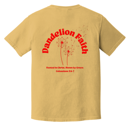 “Blown by Grace” – Front/Back –  Comfort Colors 6.1 oz T-Shirt - Image 8