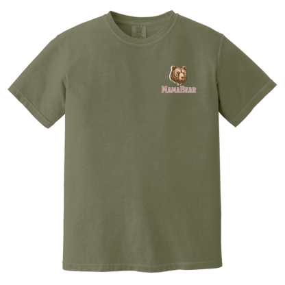 "Mama Bear" – Front/Back – Comfort Colors 6.1 oz T-Shirt
