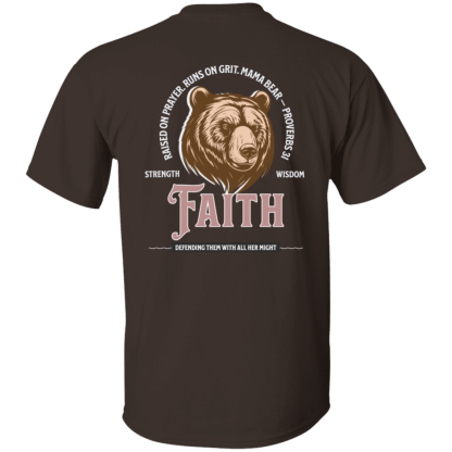 "Mama Bear" – Front/Back –  Gildan 5.3 oz. T-Shirt - Image 2