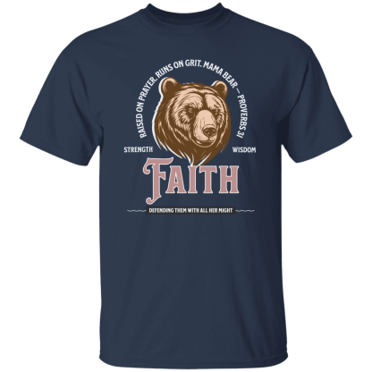 "Mama Bear" Gildan 5.3 oz. T-Shirt - Image 4