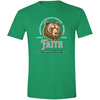 Mama Bear Gildan 4.5 oz. Modern Tee - 5 shirt colors - Image 3