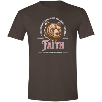 Mama Bear Gildan 4.5 oz. Modern Tee - 5 shirt colors - Image 4