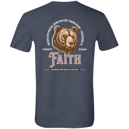 "Mama Bear" – Front/Back – Gildan 4.5 oz. Modern Tee - Image 4