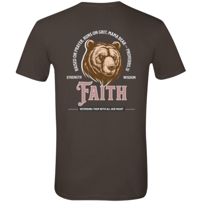 "Mama Bear" – Front/Back – Gildan 4.5 oz. Modern Tee - Image 8