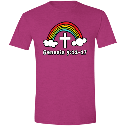 ‘Genesis Rainbow’ Gildan 4.5 oz. Modern Tee