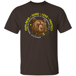 “Papa Bear” Gildan 5.3 oz. T-Shirt