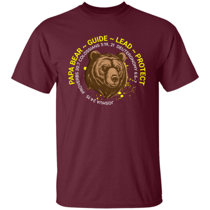 “Papa Bear” Gildan 5.3 oz. T-Shirt - Image 3