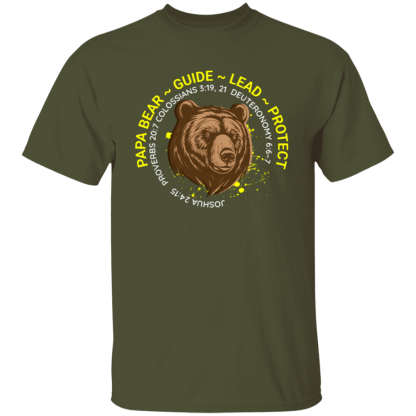 “Papa Bear” Gildan 5.3 oz. T-Shirt - Image 6