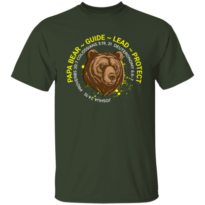 “Papa Bear” Gildan 5.3 oz. T-Shirt - Image 2