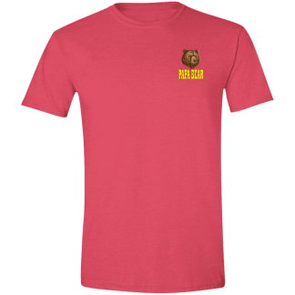 “Papa Bear” – Front/Back – Gildan 4.5 oz. Modern Tee